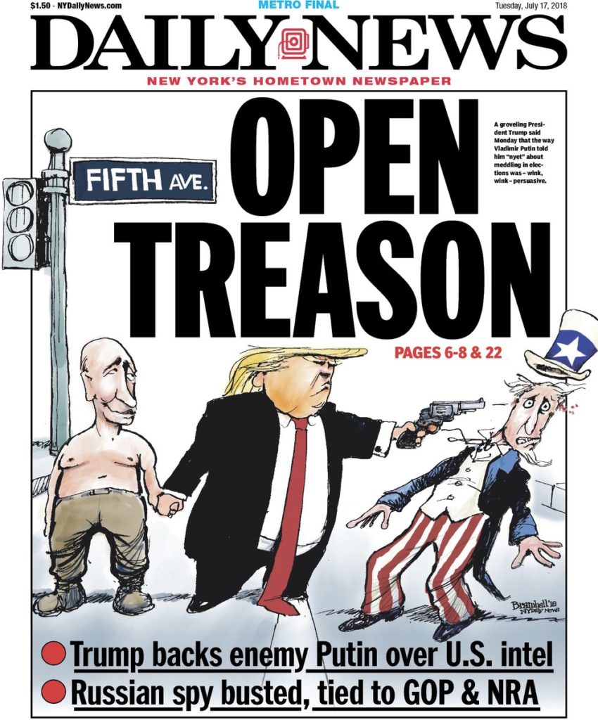 The New York Daily News - Tuesday, July 17, 2018