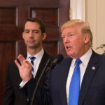 Tom Cotton with Trump